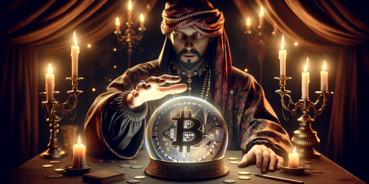 ¿A qué precio podría llegar bitcoin en 2024? Fuente: Dall-E, por OpenAI.