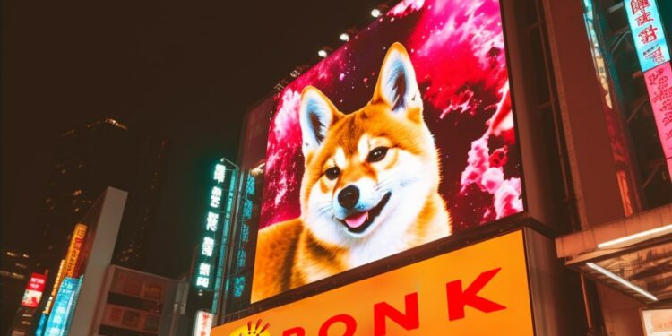 Bonk es una memecoin lanzada hace casi 1 año en la red Solana - Fuente: Bonk - x.com