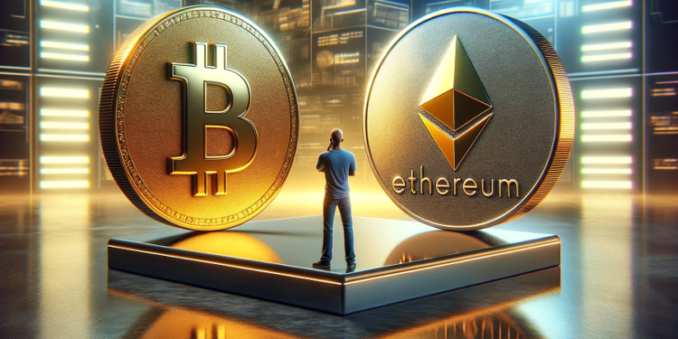 ¿En qué criptomoneda invertir? - Dall-E, por OpenAI.