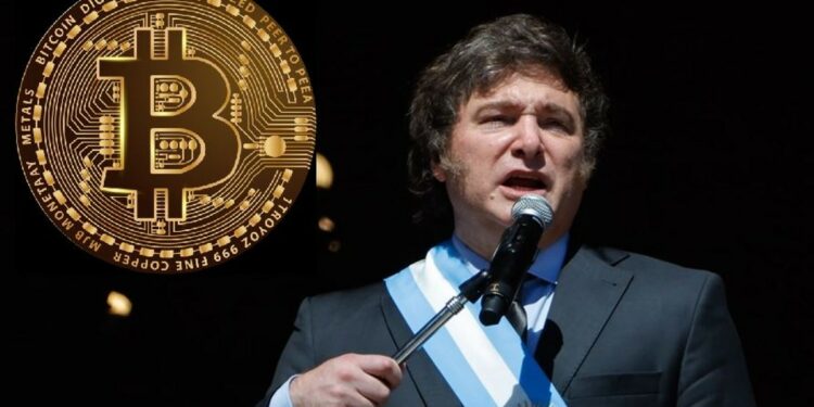 Muchos han definido a Milei como un "presidente pro-bitcoin". Fuente: EFE/Composición por CriptoNoticias