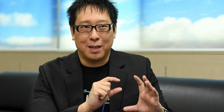 Samson Mow durante una entrevista
