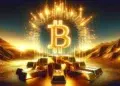 Bitcoin es comparado frecuentemente con el oro. Imagen: ChatGPT / Dall-E.