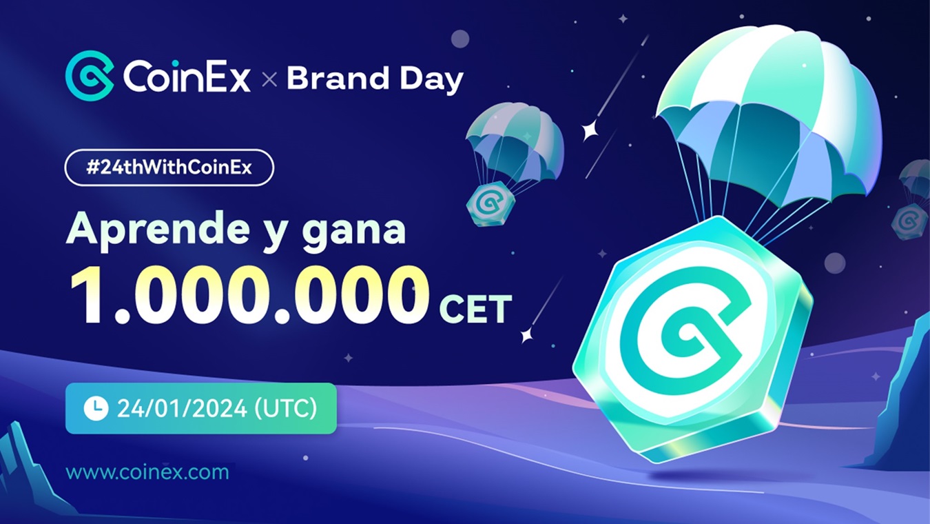 CoinEx Brand Day arrive avec un airdrop de 1 000 000 CET