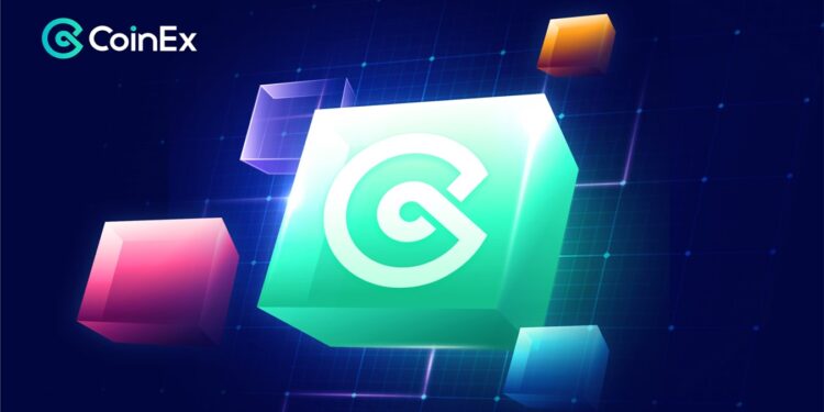 Pancarta promocional de la actualización de reservas de CoinEx.