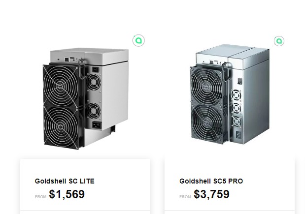 equipos para minar Siacoin