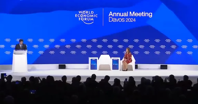 “El Estado no es la solución, es el problema mismo”: Milei en Davos