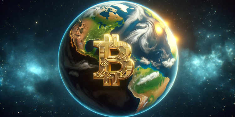 Ya existen varios ETF spot de bitcoin en el mundo, aunque todavía no hay ninguno en Estados Unidos. Fuente: Dall-E, por OpenAI.