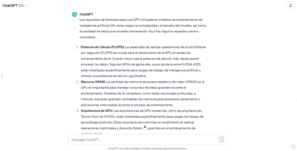 ChatGPT IA hardware.