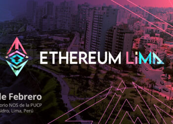 Pancarta promocional del evento Ethereum Lima Day 2024.