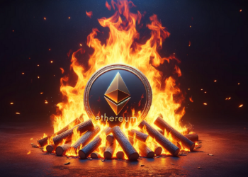 En cada transacción de Ethereum se quema alguna cantidad de ETH. Fuente: Dall-E, por OpenAI.