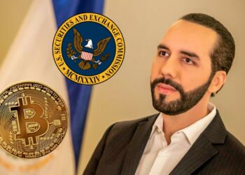 Bukele sugirió que su país está por delante de las empresas que hoy ya pueden lanzar sus ETF de bitcoin. Fuente: Presidencia de El Salvador/Composición por CriptoNoticias.