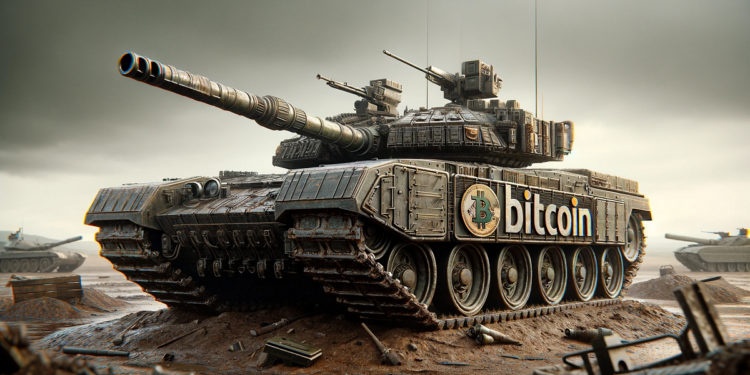 Se desató una "guerra de tarifas" entre los emisores de ETF de bitocin. Fuente: Dall-E, por OpenAI.