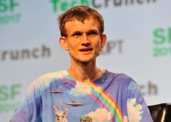 Vitalik Buterin (foto) es el cocreador de Ethereum.  Fuente: @AethirCloud/X.