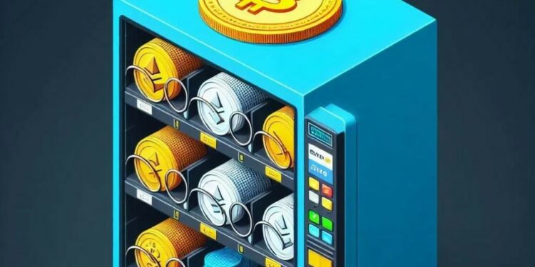 vending machine con criptomonedas