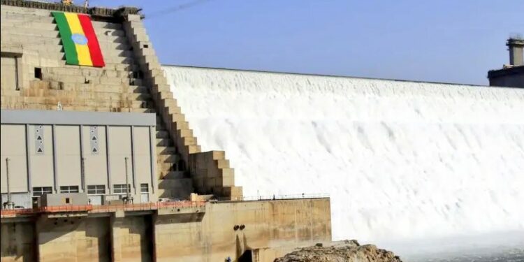 Proyectos tecnológicos posan sus ojos en las ventajas que ofrece Etiopía. Fuente: The Grand Ethiopian Renaissance Dam / X