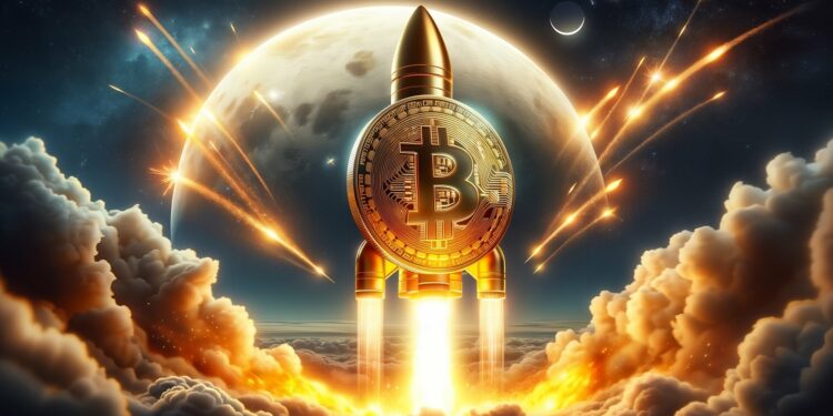 Sube el precio de bitcoin. Fuente: stock.adobe.com