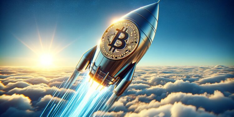 El precio de bitcoin es determinado por la oferta y la demanda. Fuente: Dall-E, por OpenAI.