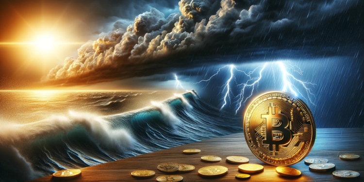 El criptoinvierno ha fortalecido a bitcoin. Fuente: Dall-E, por OpenAI.
