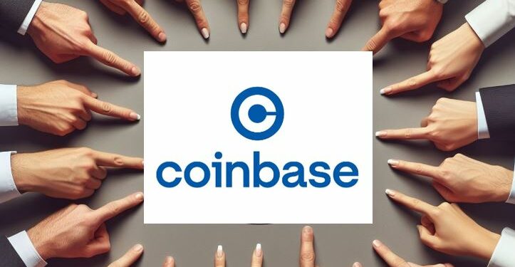 , Coinbase señaló que estaban “conscientes de que algunos usuarios pueden ver un saldo de cero en sus cuentas”. Fuente: Microsoft Designer/Composición CriptoNoticias.