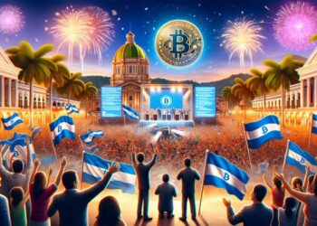 El proyecto bitcoiner de El Salvador también va a elecciones este 4 de febrero. Imagen: ChatGPT / Dall-E.