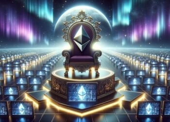 Desde hace varios años, Ethereum lidera la industria de los NFT. Fuente: Dall-E, por OpenAI.