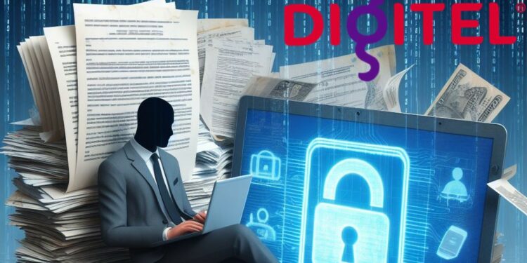 Muchos de los datos de los clientes de Digitel que fueron filtrados es información pública, dice Espinoza. Fuente: Microsoft Designer/Composición CriptoNoticias.