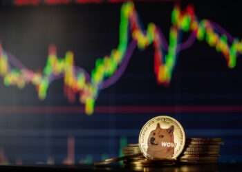 Sube el precio de dogecoin (DOGE) y otras criptomonedas meme. Fuente: stock.adobe.com