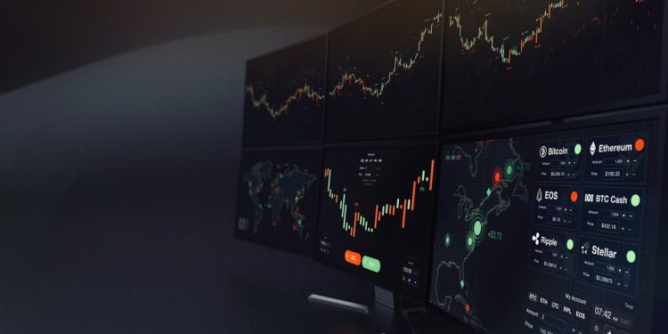 Los indicadores técnicos de TradingView  dan señales de compra y venta para bitcoin y criptomonedas. Fuente: stock.adobe.com