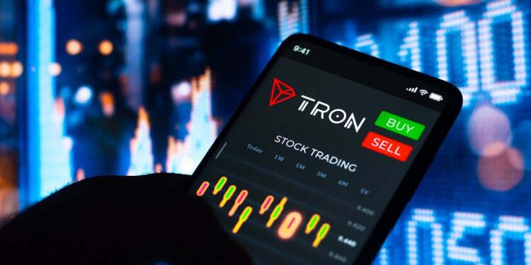 TRX es la criptomoneda nativa de la red Tron. Fuente: stock.adobe.com