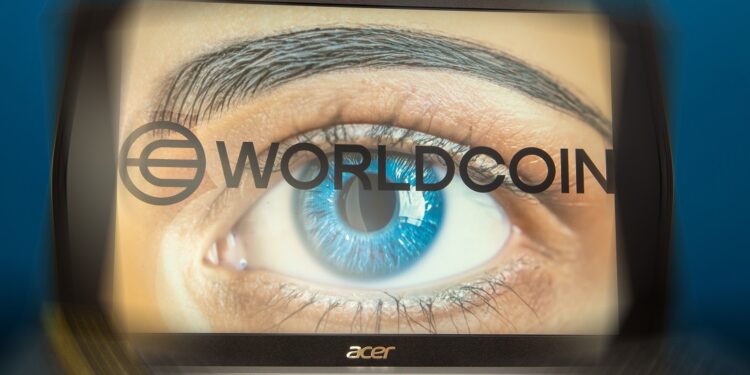 Mediante el escaneo del iris, Worldcoin determina la individualidad de una determinada persona. Fuente: stock.adobe.com