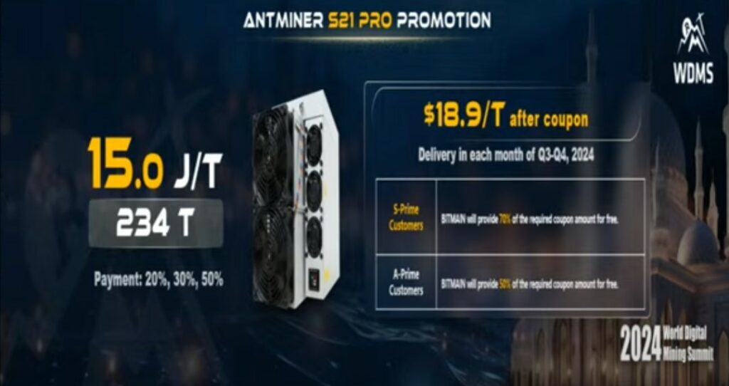 Características del minero de Bitcoin Antminer S21 Pro