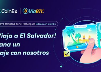 Pancarta promocional del concurso de CoinEx y ViaBTC.