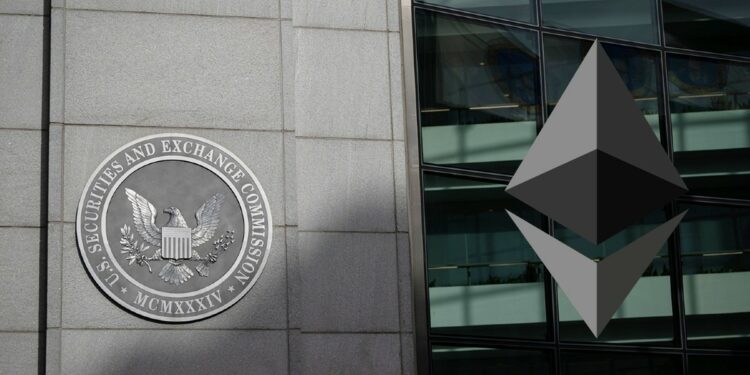 La situación política en Washington D.C., podría tener un impacto directo sobre la decisión de aprobar o no los ETH de ether. Fuente: SEC/Composción CriptoNoticias.