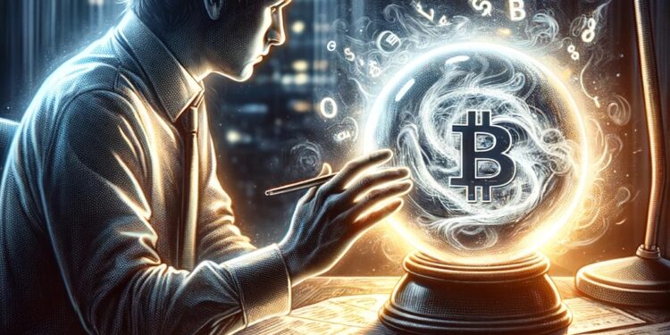 Nunca faltan quienes dicen saber hacia dónde irá el precio de bitcoin. Fuente: Dall-E, por OpenAI.