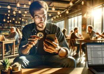 Se gesta una posible oportunidad de comprar bitcoin. Fuente: Dall-E, por OpenAI.