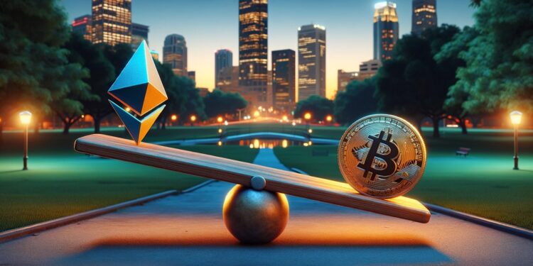 Bitcoin es el peso pesado de la industria de las criptomonedas y activos digitales. Fuente: Dall-E, por OpenAI.