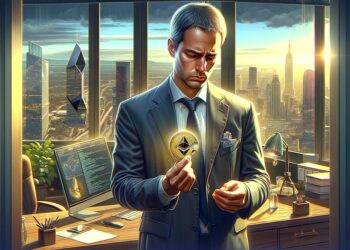 Los ETF de Ethereum se comercian sin apalancamiento en los principales brókers. Fuente: Dall-E, por OpenAI.