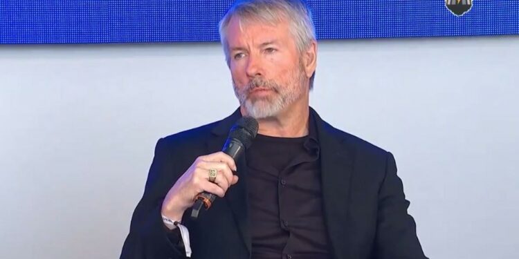 , Michael Saylor indicó que los ETF actualmente sirven como un canal de distribución para el 10% de los interesados en bitcoin. Fuente: Bitcoin Atlantis.