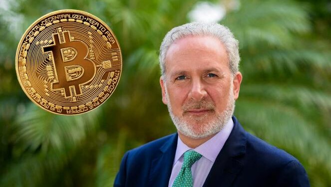 Peter Schiff vuelve a dejar claro su postura y narrativa en contra de BTC. Fuente: Composición CriptoNoticias.