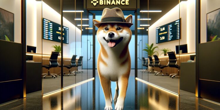 WIF llega a Binance. Fuente: Dall-E, por OpenAI.