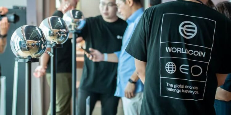 la Agencia Española de Protección de Datos prohibió temporalmente las operaciones de Worldcoin. Fuente: Worldcoin.
