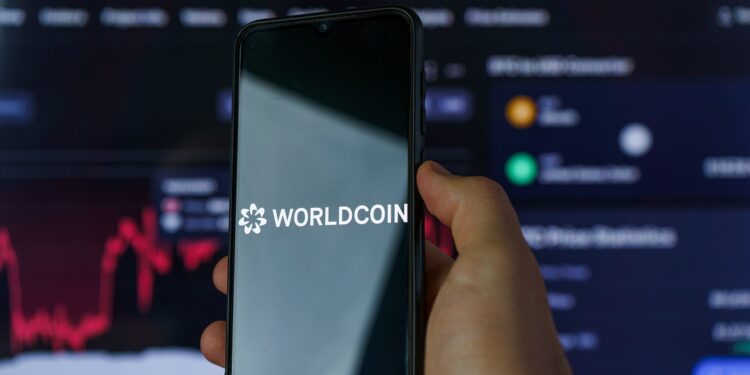 Worldcoin es un token de Ethereum que se comercia en exchanges con el ticker WLD. Fuente: stock.adobe.com