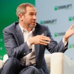 El CEO de Ripple, Brad Garlinghouse, durante su participación en un evento de criptomonedas.