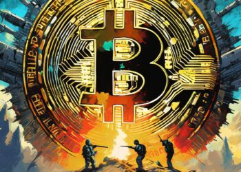 Bitcoin también es afectado por conflictos globales. Fuente: Adobe Firefly