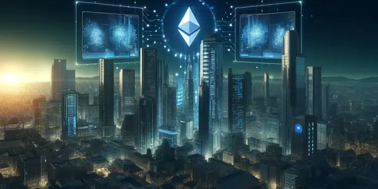 Ethereum es una red de propósito general especializada en contratos inteligentes. Imagen: ChatGPT/Dall-E.