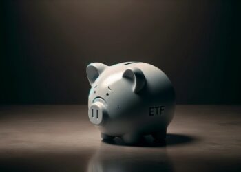 Los ETF permiten tener exposición a bitcoin en mercados bursátiles tradicionales. / Imagen generada mediante Dall-E, de OpenAI.