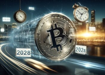 ¿Qué pasará con bitcoin de aquí a 2028? Imagen realizada mediante Dall-E, de OpenAI.