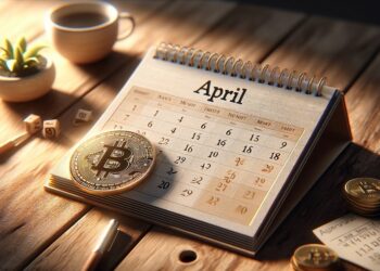 ¿Qué pasará con bitcoin en abril? Fuente: Dall-E, por OpenAI.