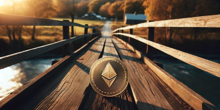 Los puentes permiten transferir tokens de una red a otra. - Imagen generada mediante Dall-E, de OpenAI.
