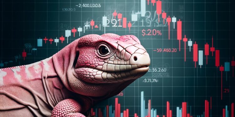 Cae el precio de MAGAIBA. Fuente: Dall-E, por OpenAI.